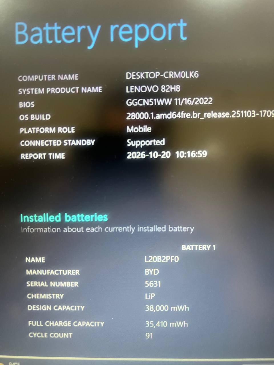 باتری اورجینال لپ تاپ لنوو Lenovo V14 V15 G2-ITL L20L2PF0 L20B2PF0